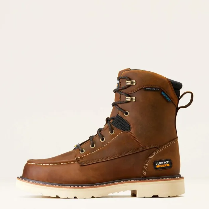 Men Work Boots Ariat Rebar Lift 8034 Waterproof Composite Toe Work Boot Distressed Brown Men Work Boots Ariat Rebar Lift 8034 Waterproof Composite Toe Work Boot Distressed Brown