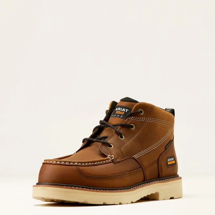 Men Work Boots Ariat Rebar Lift Chukka Composite Toe Work Boot Distressed Brown Men Work Boots Ariat Rebar Lift Chukka Composite Toe Work Boot Distressed Brown