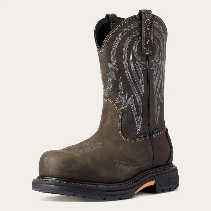 Men Work Boots Ariat WorkHog XT Tumbleweed Waterproof Carbon Toe Work Boot Iron Coffee Men Work Boots Ariat WorkHog XT Tumbleweed Waterproof Carbon Toe Work Boot Iron Coffee