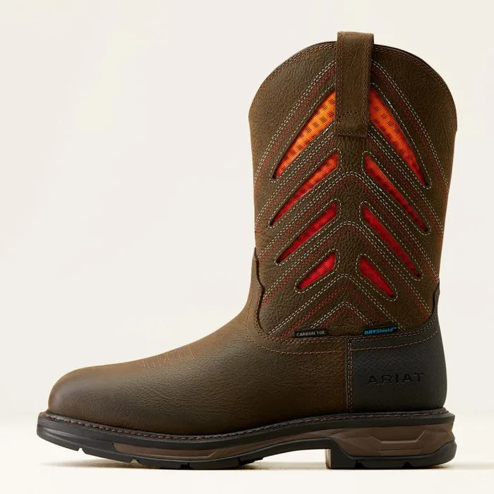 Men Work Boots Ariat WorkHog XT VentTEK Waterproof Carbon Toe Work Boot Iron Coffeesunset Men Work Boots Ariat WorkHog XT VentTEK Waterproof Carbon Toe Work Boot Iron Coffeesunset