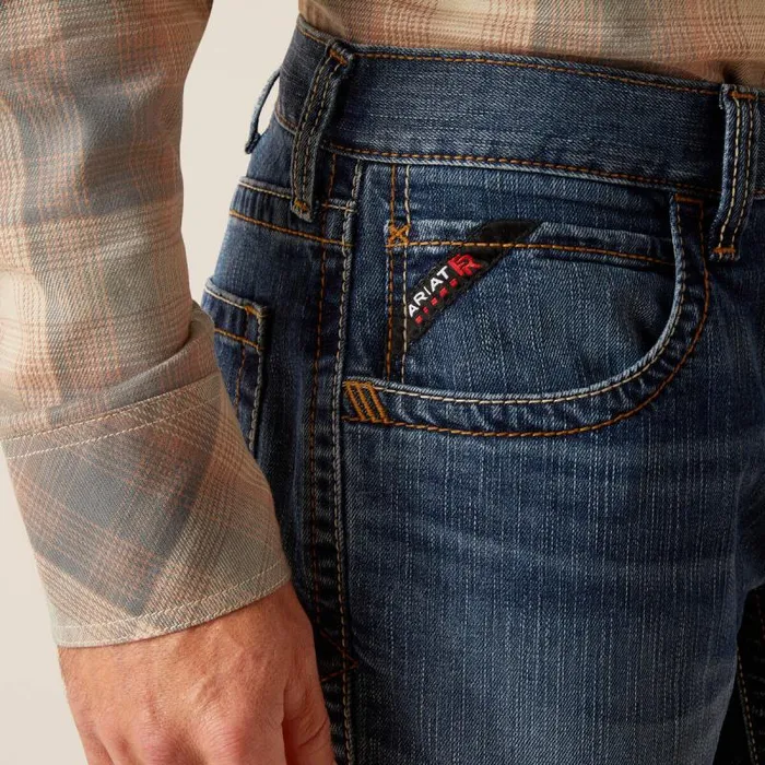 Men Workwear Ariat FR M5 Basic Straight Leg Jean Havasu Men Workwear Ariat FR M5 Basic Straight Leg Jean Havasu