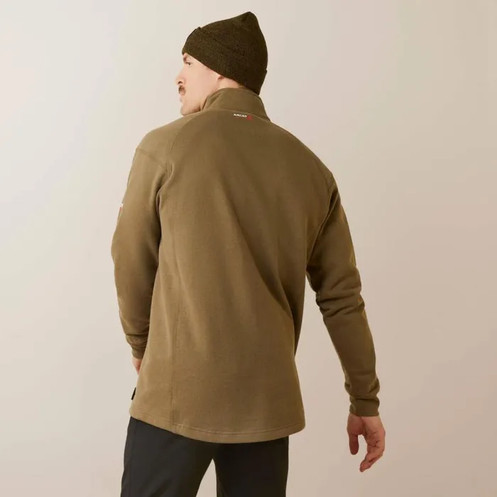 Men Workwear Ariat FR Rev 14 Zip Top Beech Men Workwear Ariat FR Rev 14 Zip Top Beech