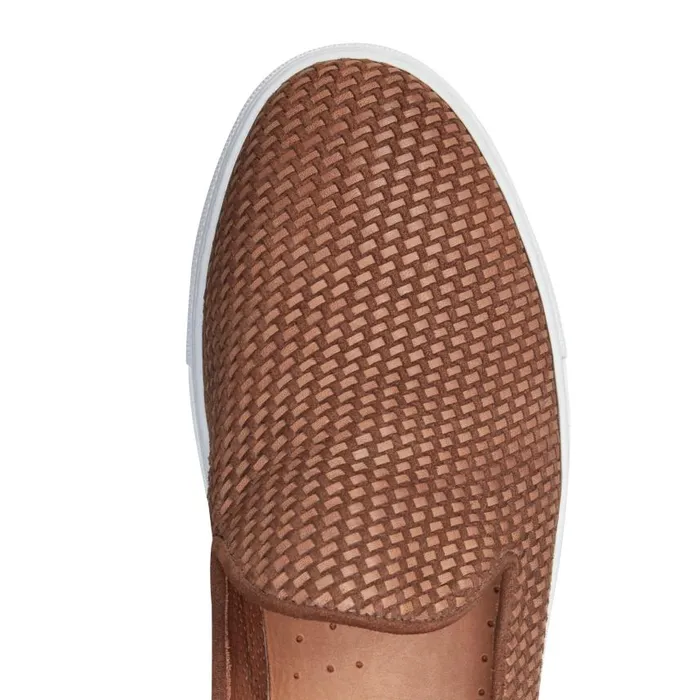 Men Woven Suede Slippers Beaver Brown Fratelli Rossetti Slip On Men Woven Suede Slippers Beaver Brown Fratelli Rossetti Slip On