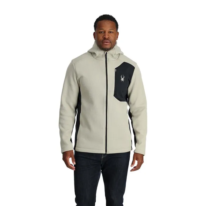 Mens Bandit Hooded Sandstorm Spyder Fleece
