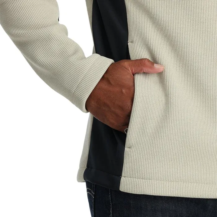 Mens Bandit Hooded Sandstorm Spyder Fleece