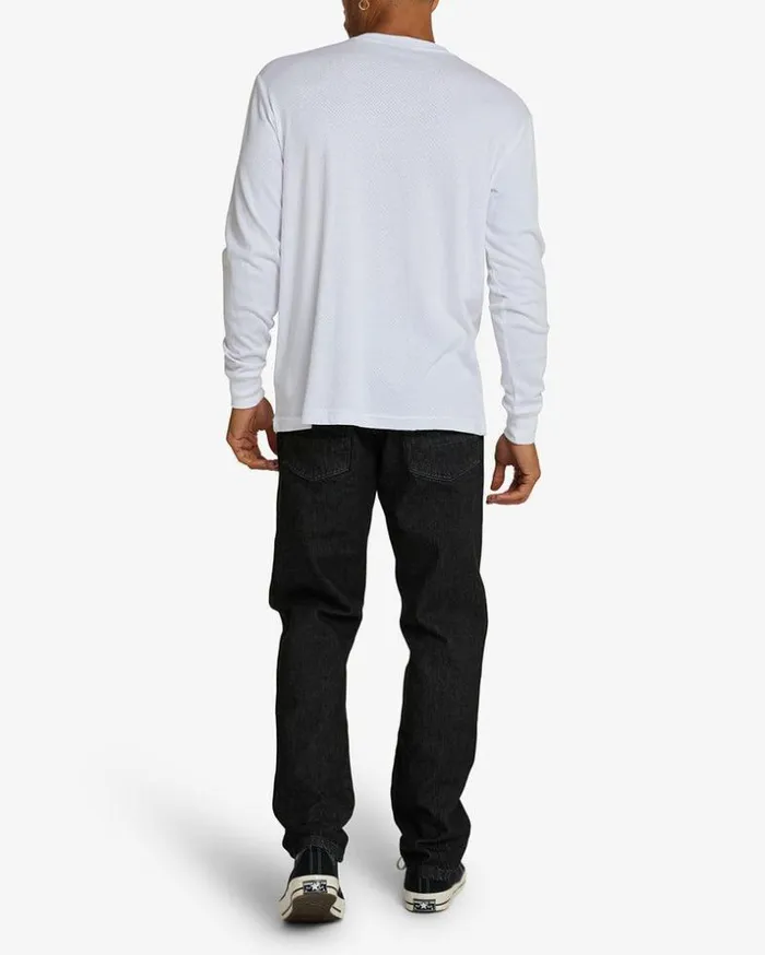Mens Deus Ex Machina Classics All Caps Moto Jersey 8211 White White Mens Deus Ex Machina Classics All Caps Moto Jersey 8211 White White