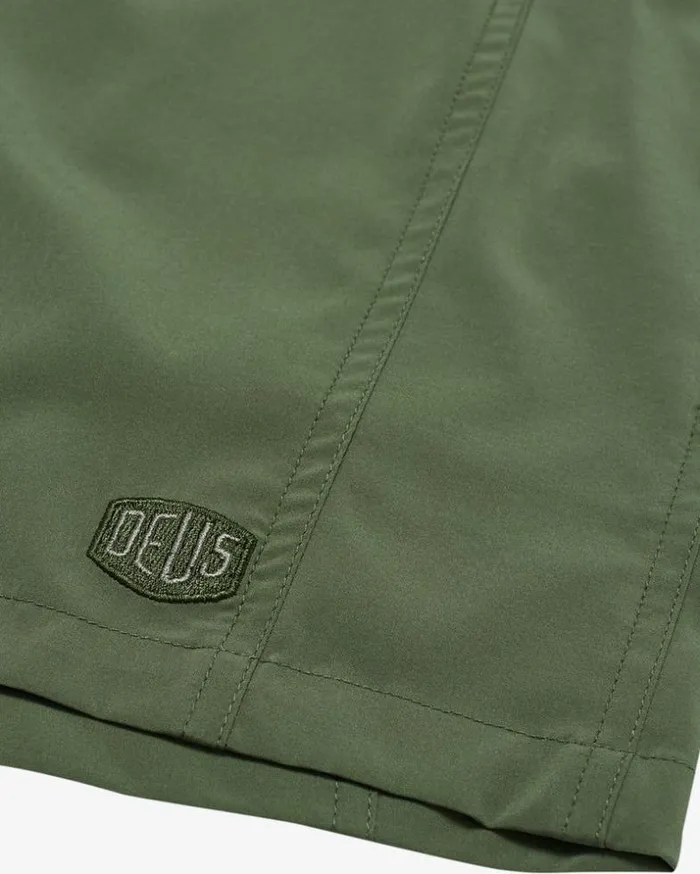 Mens Deus Ex Machina Classics Summit Boardshort 8211 Clover Green Clover Green Mens Deus Ex Machina Classics Summit Boardshort 8211 Clover Green Clover Green