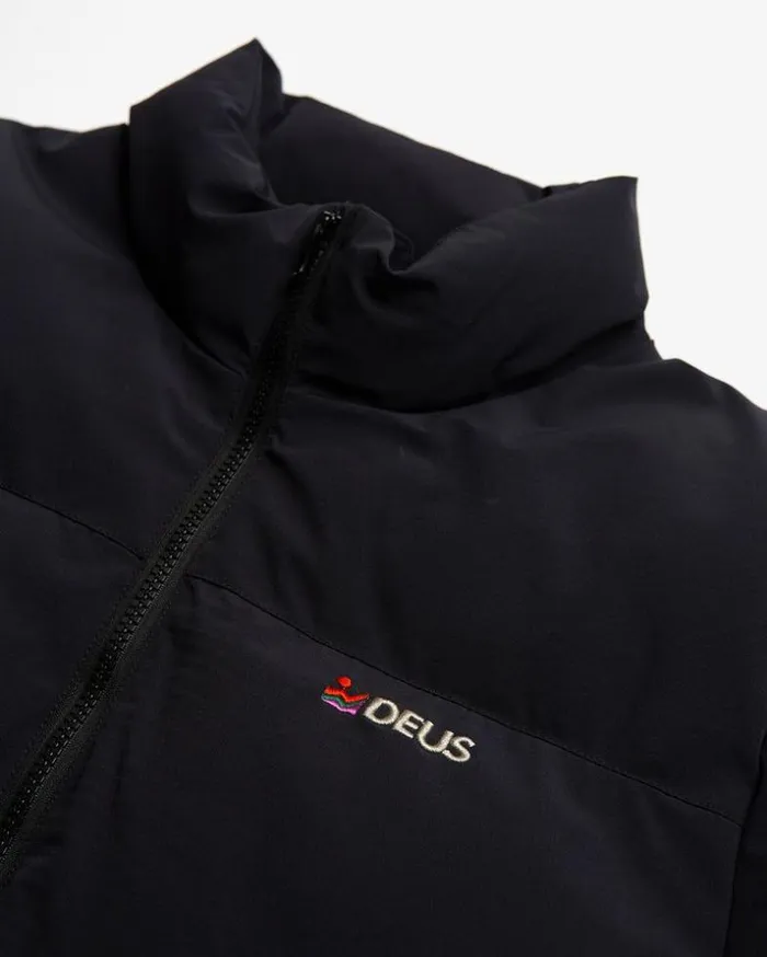 Mens Deus Ex Machina Jackets Scout Puffer Jacket 8211 Black Black Mens Deus Ex Machina Jackets Scout Puffer Jacket 8211 Black Black