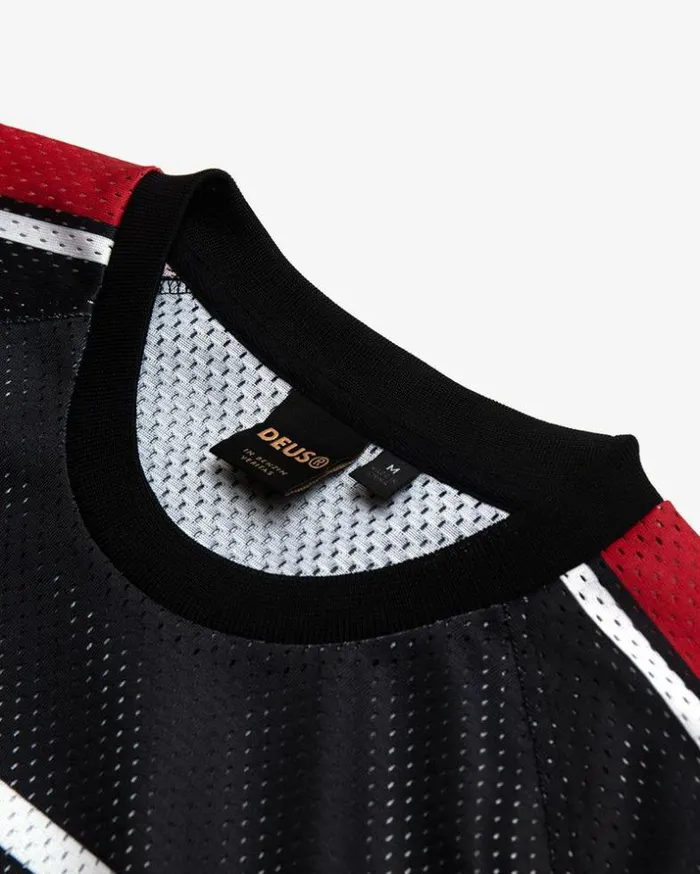 Mens Deus Ex Machina Jerseys Beat Moto Jersey 8211 Black Black Mens Deus Ex Machina Jerseys Beat Moto Jersey 8211 Black Black