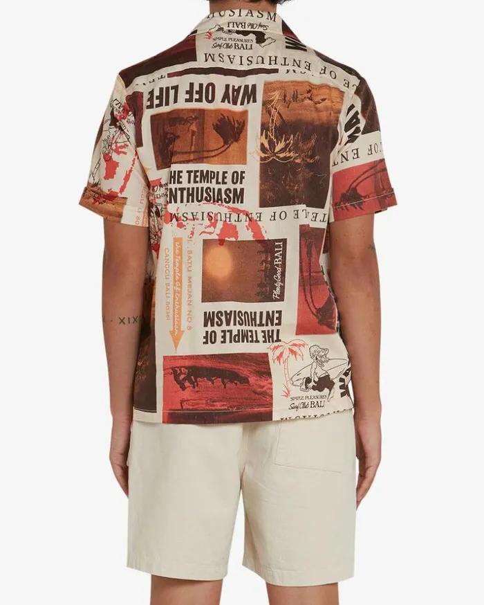 Mens Deus Ex Machina Shirts Way Off Shirt 8211 Sierra Sierra Mens Deus Ex Machina Shirts Way Off Shirt 8211 Sierra Sierra