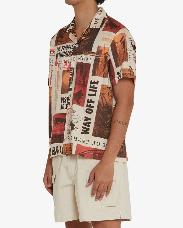 Mens Deus Ex Machina Shirts Way Off Shirt 8211 Sierra Sierra Mens Deus Ex Machina Shirts Way Off Shirt 8211 Sierra Sierra
