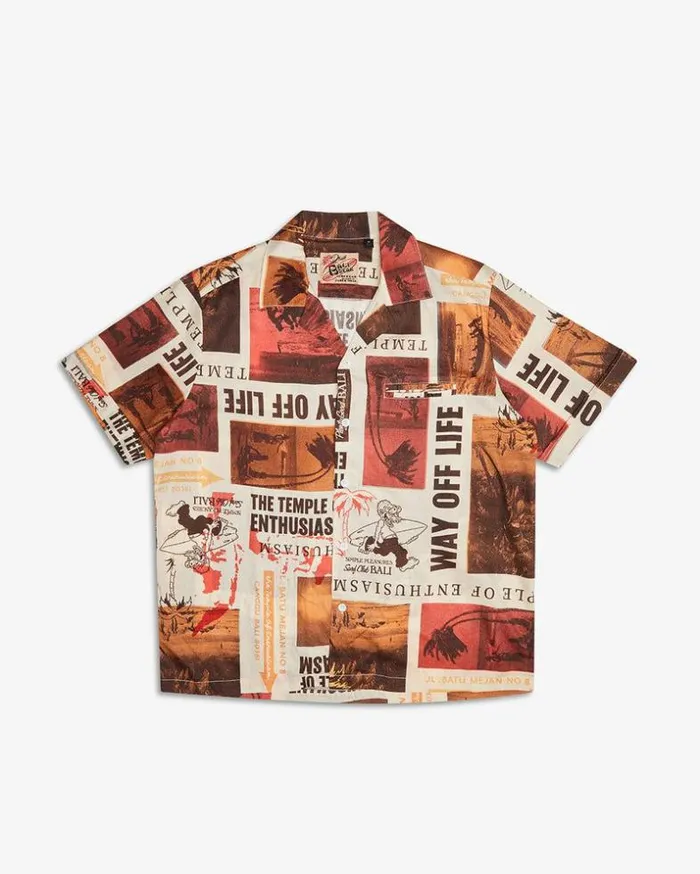 Mens Deus Ex Machina Shirts Way Off Shirt 8211 Sierra Sierra Mens Deus Ex Machina Shirts Way Off Shirt 8211 Sierra Sierra