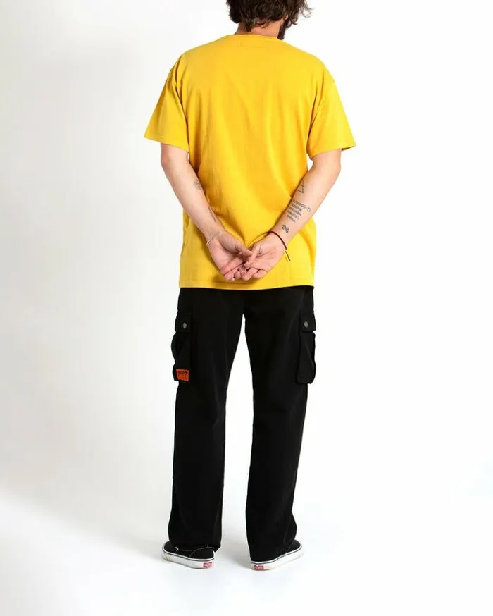 Mens Deus Ex Machina Tees Bouquet TShirt 8211 Vintage Yellow Vintage Yellow Mens Deus Ex Machina Tees Bouquet TShirt 8211 Vintage Yellow Vintage Yellow