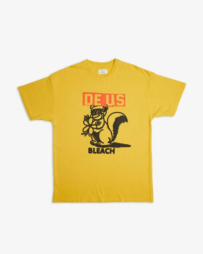 Mens Deus Ex Machina Tees Bouquet TShirt 8211 Vintage Yellow Vintage Yellow Mens Deus Ex Machina Tees Bouquet TShirt 8211 Vintage Yellow Vintage Yellow