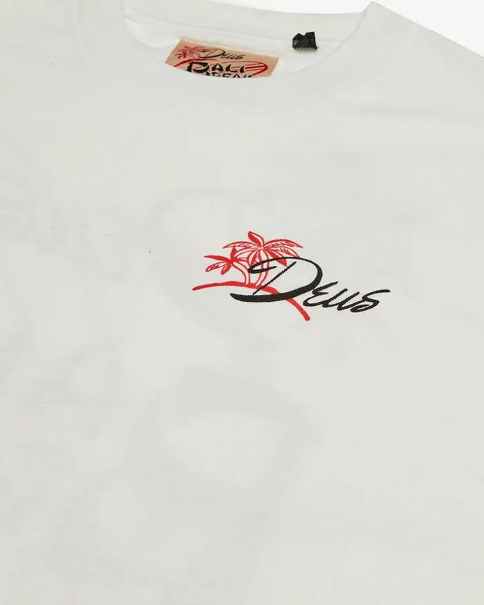 Mens Deus Ex Machina Tees Breaker Tee 8211 Vintage White Vintage White Mens Deus Ex Machina Tees Breaker Tee 8211 Vintage White Vintage White