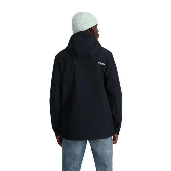 Mens Nolan Black Spyder Shell