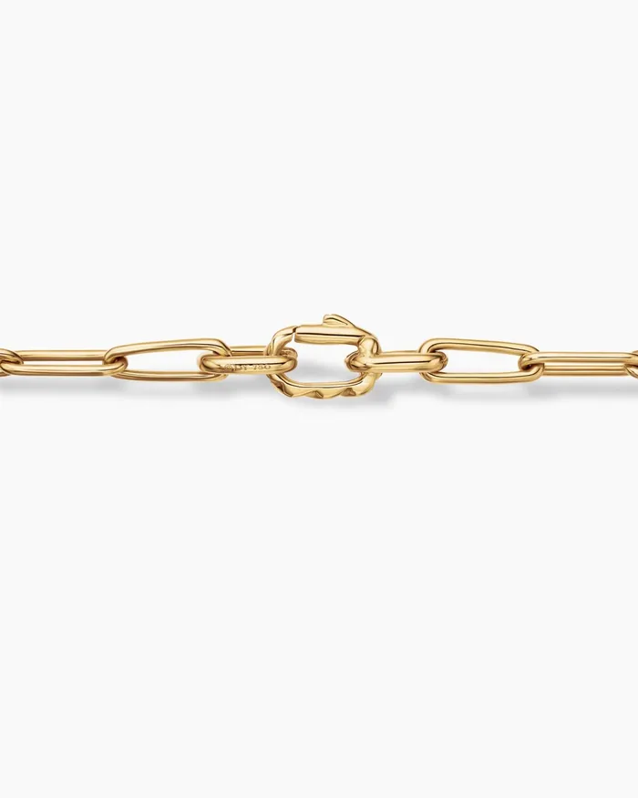 Mens Streamline Chain Necklace In 18K Yellow Gold 35mm Men David Yurman Chains Mens Streamline Chain Necklace In 18K Yellow Gold 35mm Men David Yurman Chains