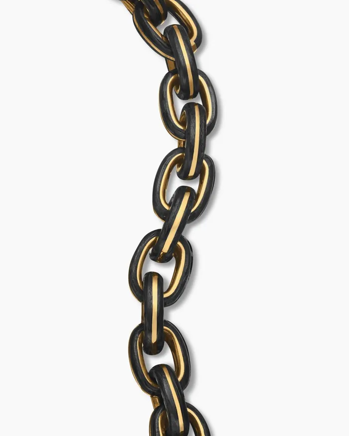 Mens Streamline Oval Link Bracelet In 18K Yellow Gold 9mm Men David Yurman Chain Mens Streamline Oval Link Bracelet In 18K Yellow Gold 9mm Men David Yurman Chain
