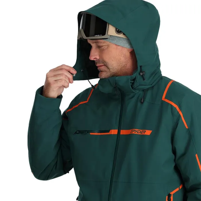 Mens Titan Cypress Green Spyder Insulated
