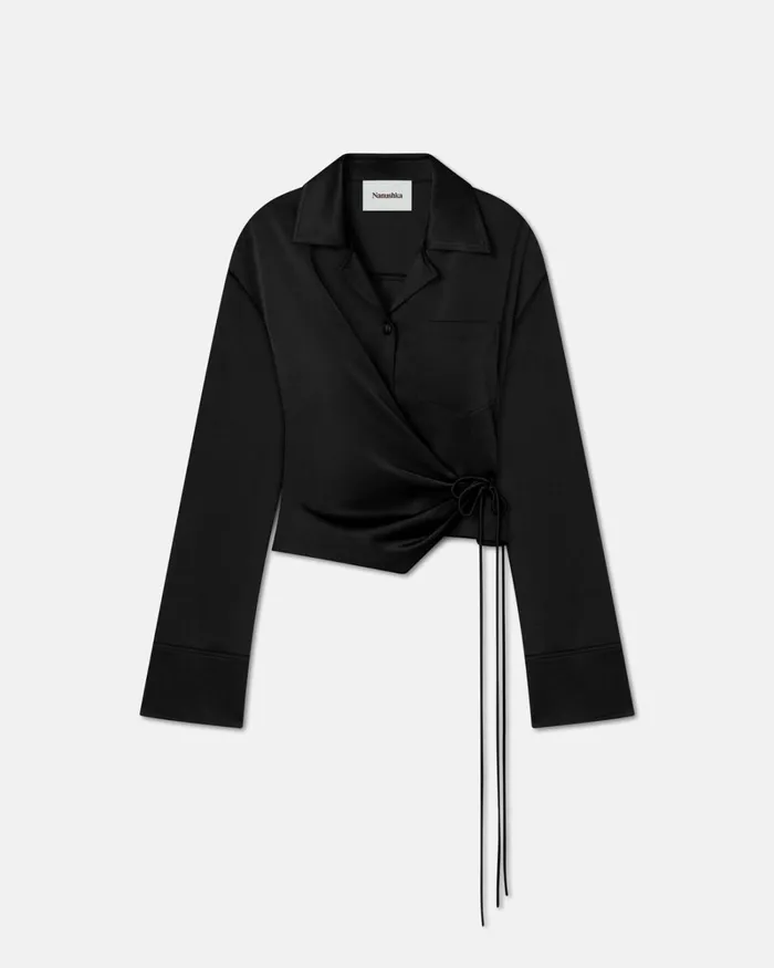 Merano Black Women Nanushka Tops Merano Black Women Nanushka Tops
