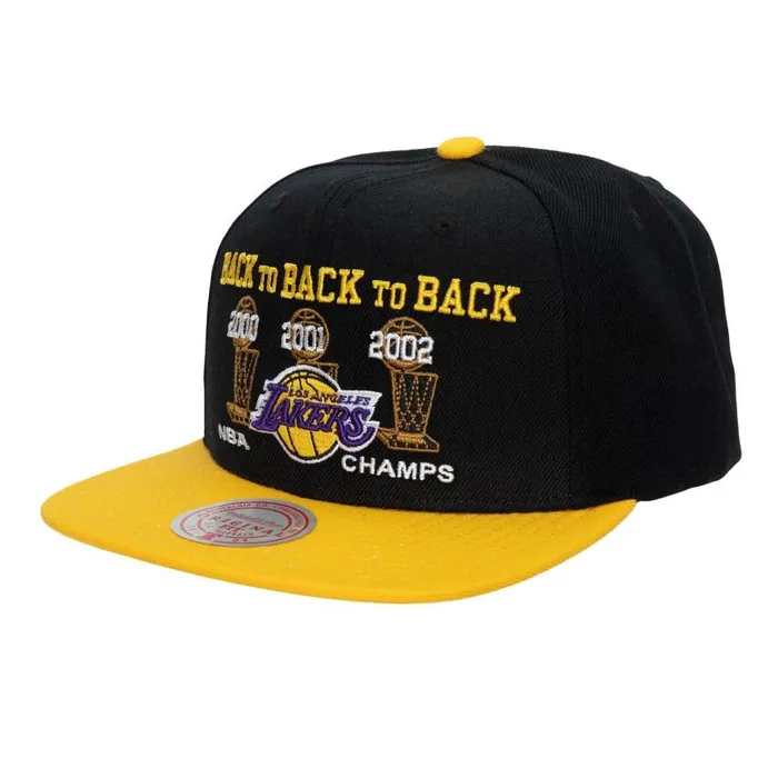 Mitchell and Ness 0003 Lakers Champs Snapback HWC Los Angeles Lakers Men Hats and Headwear Mitchell and Ness 0003 Lakers Champs Snapback HWC Los Angeles Lakers Men Hats and Headwear