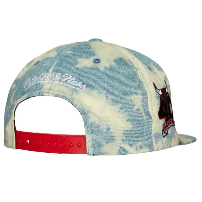 Mitchell and Ness Acid Wash Snapback Chicago Bulls Men Hats and Headwear