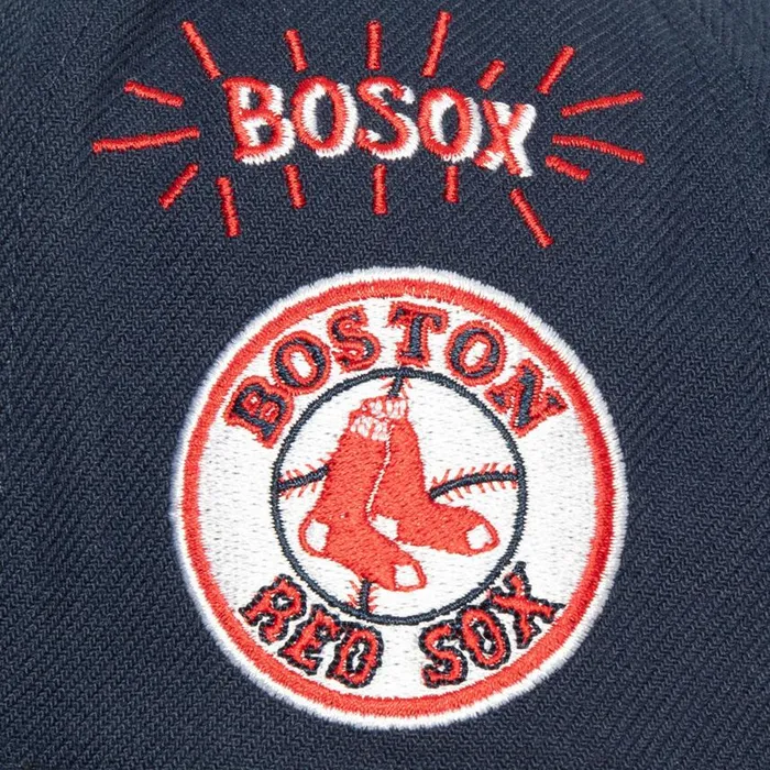 Mitchell and Ness All Out Snapback Boston Red Sox Men Hats and Headwear Mitchell and Ness All Out Snapback Boston Red Sox Men Hats and Headwear