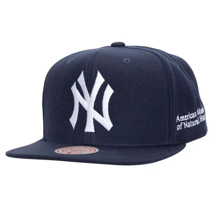 Mitchell and Ness AMNH Snapback New York Yankees Men Hats and Headwear