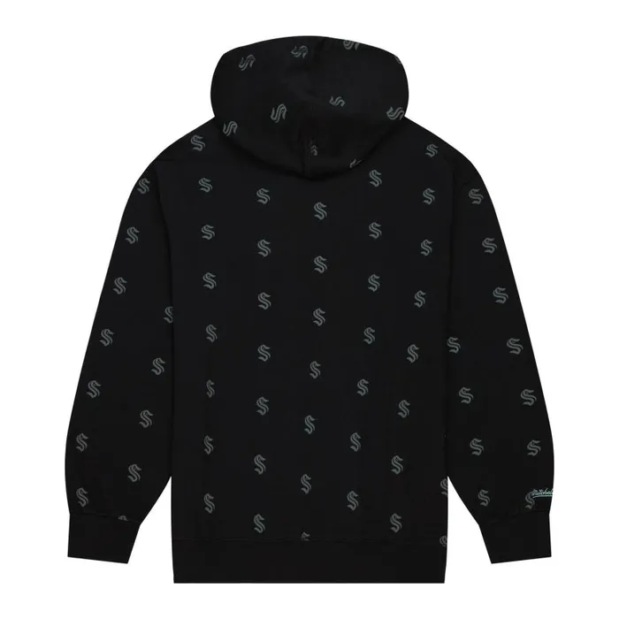 Mitchell and Ness AOP Fleece Hoodie Seattle Kraken Men Hoodies and Sweatshirts Mitchell and Ness AOP Fleece Hoodie Seattle Kraken Men Hoodies and Sweatshirts