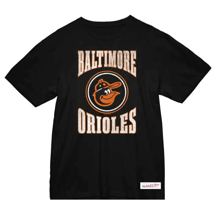 Mitchell and Ness Arched Logo Slub Tee Baltimore Orioles Men TShirts and Tops Mitchell and Ness Arched Logo Slub Tee Baltimore Orioles Men TShirts and Tops