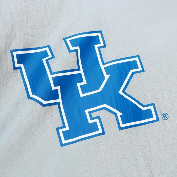 Mitchell and Ness Arched Retro Lined Windbreaker University Of Kentucky Men Jackets and Outerwear Mitchell and Ness Arched Retro Lined Windbreaker University Of Kentucky Men Jackets and Outerwear
