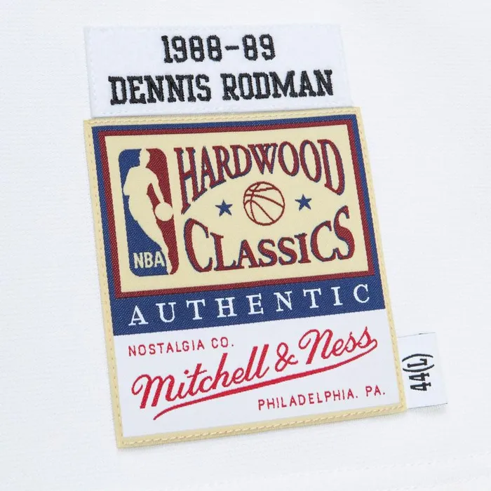 Mitchell and Ness Authentic Dennis Rodman Detroit Pistons 198889 Shooting Shirt Men Jackets and Outerwear Mitchell and Ness Authentic Dennis Rodman Detroit Pistons 198889 Shooting Shirt Men Jackets and Outerwear