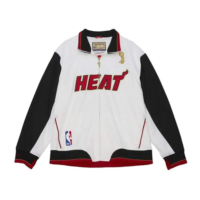 Mitchell and Ness Authentic Miami Heat 2012 Champions Jacket Men Jackets and Outerwear Mitchell and Ness Authentic Miami Heat 2012 Champions Jacket Men Jackets and Outerwear