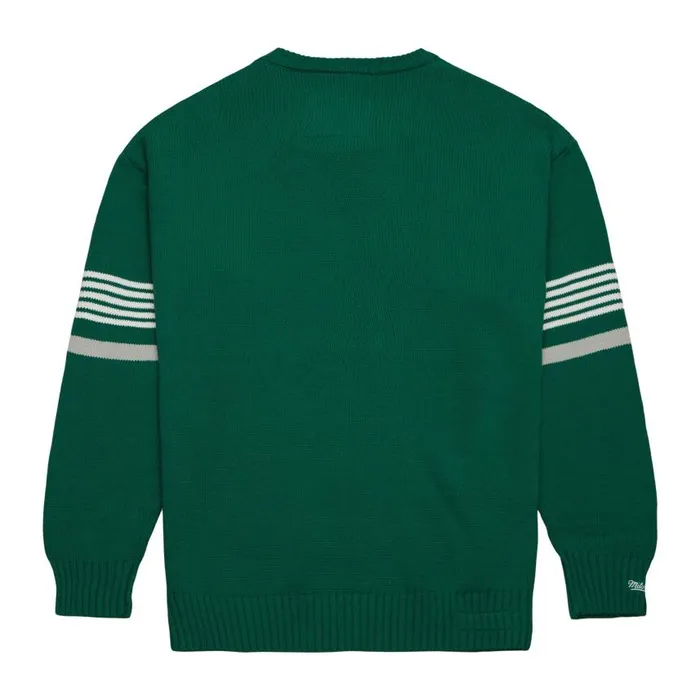 Mitchell and Ness Authentic Philadelphia Eagles 1990 Sweater Men Jackets and Outerwear Mitchell and Ness Authentic Philadelphia Eagles 1990 Sweater Men Jackets and Outerwear
