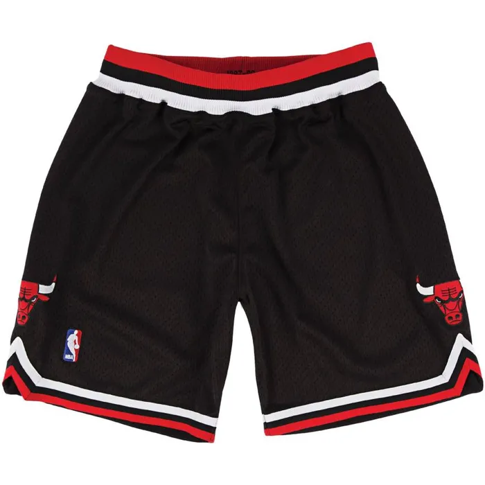 Mitchell and Ness Authentic Shorts Chicago Bulls Alternate 199798 Men Shorts