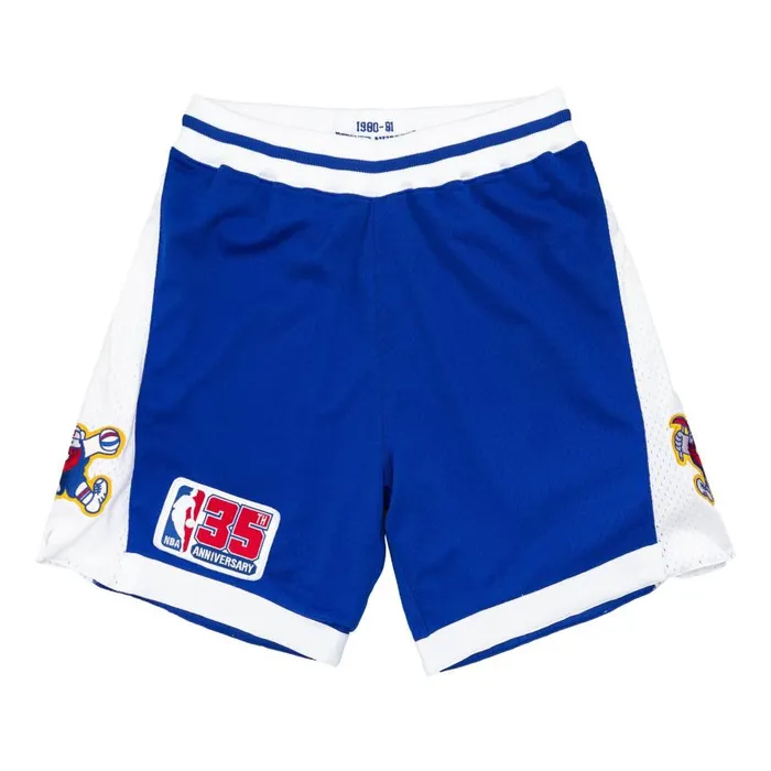 Mitchell and Ness Authentic Shorts Denver Nuggets 198081 Men Shorts