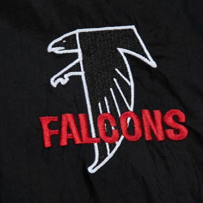 Mitchell and Ness Authentic Sideline Jacket Atlanta Falcons Men Jackets and Outerwear Mitchell and Ness Authentic Sideline Jacket Atlanta Falcons Men Jackets and Outerwear