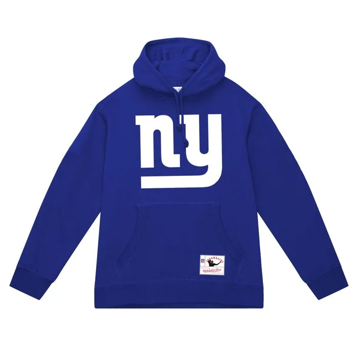 Mitchell and Ness Basic Logo 1 Hoodie New York Giants Men Hoodies and Sweatshirts Mitchell and Ness Basic Logo 1 Hoodie New York Giants Men Hoodies and Sweatshirts