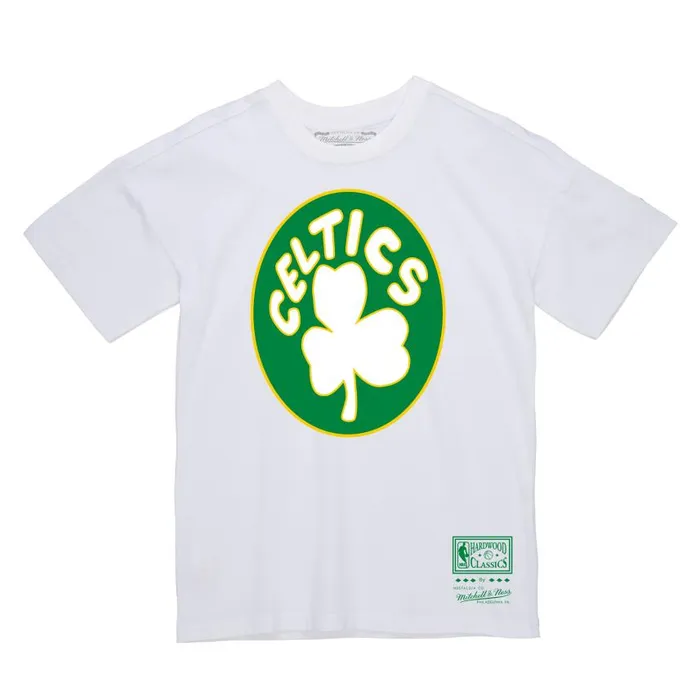 Mitchell and Ness Basic Logo 1 Tee Boston Celtics Men TShirts and Tops