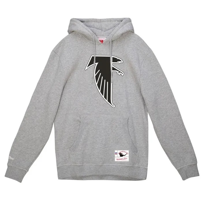 Mitchell and Ness Basic Logo 3 Hoodie Atlanta Falcons Men Hoodies and Sweatshirts Mitchell and Ness Basic Logo 3 Hoodie Atlanta Falcons Men Hoodies and Sweatshirts