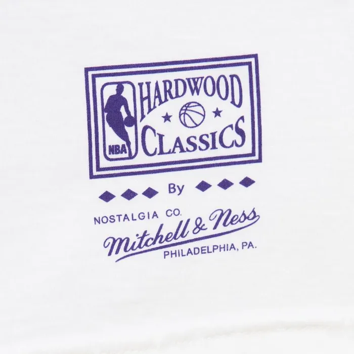 Mitchell and Ness Bling SS Tee 20 HWC Charlotte Hornets Larry Johnson Men TShirts and Tops