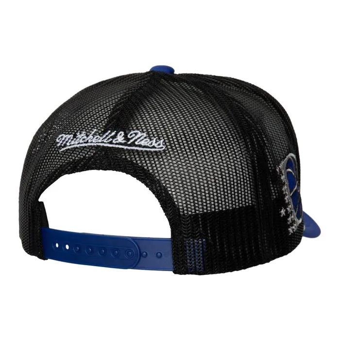 Mitchell and Ness Blocker Trucker HWC Orlando Magic Men Hats and Headwear