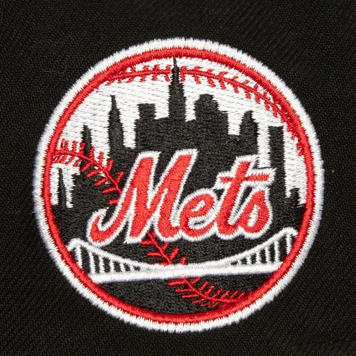 Mitchell and Ness Bred Pro Snapback New York Mets Men Hats and Headwear Mitchell and Ness Bred Pro Snapback New York Mets Men Hats and Headwear