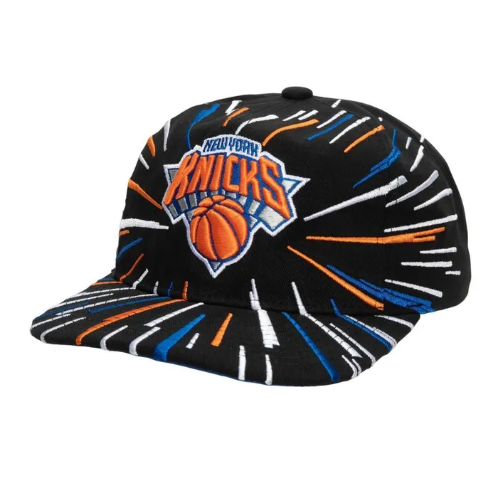 Mitchell and Ness Burst Deadstock Snapback New York Knicks Men Hats and Headwear Mitchell and Ness Burst Deadstock Snapback New York Knicks Men Hats and Headwear