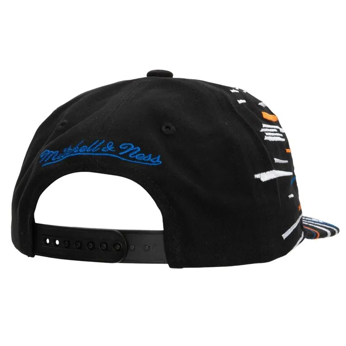 Mitchell and Ness Burst Deadstock Snapback New York Knicks Men Hats and Headwear Mitchell and Ness Burst Deadstock Snapback New York Knicks Men Hats and Headwear