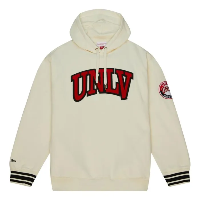 Mitchell and Ness Chainstitch Heavyweight Hoodie Retro UNLV Men Hoodies and Sweatshirts Mitchell and Ness Chainstitch Heavyweight Hoodie Retro UNLV Men Hoodies and Sweatshirts