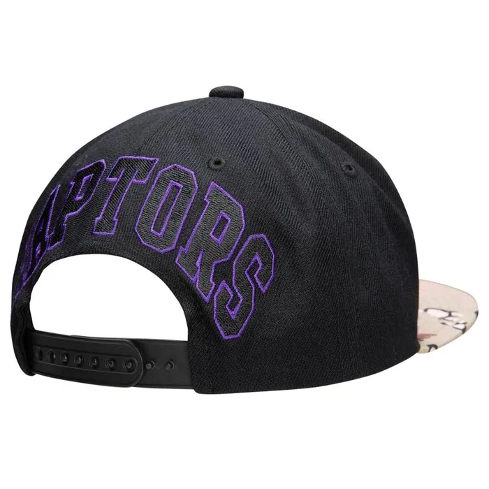 Mitchell and Ness Choco Camo Snapback HWC Toronto Raptors Men Hats and Headwear Mitchell and Ness Choco Camo Snapback HWC Toronto Raptors Men Hats and Headwear