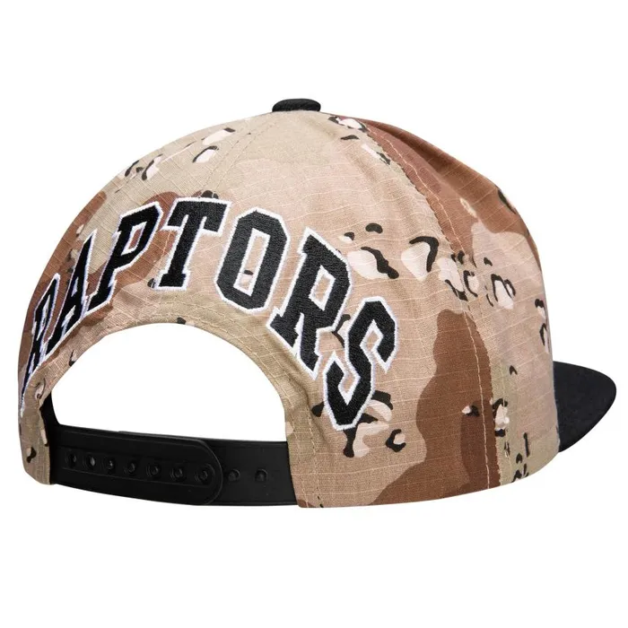 Mitchell and Ness Choco Camo Snapback Toronto Raptors Men Hats and Headwear Mitchell and Ness Choco Camo Snapback Toronto Raptors Men Hats and Headwear