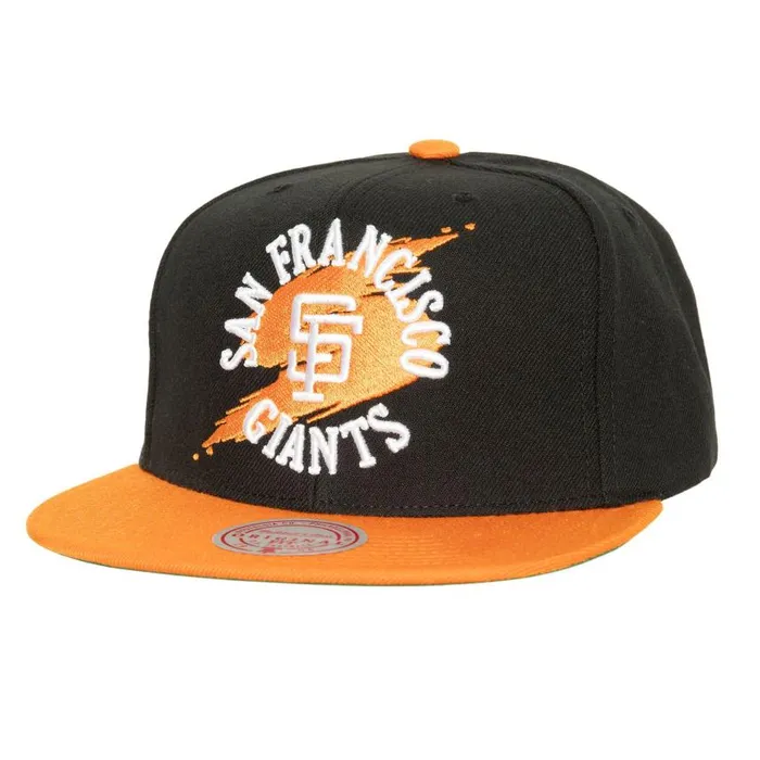 Mitchell and Ness Circle Splash Snapback Coop San Francisco Giants Men Hats and Headwear Mitchell and Ness Circle Splash Snapback Coop San Francisco Giants Men Hats and Headwear