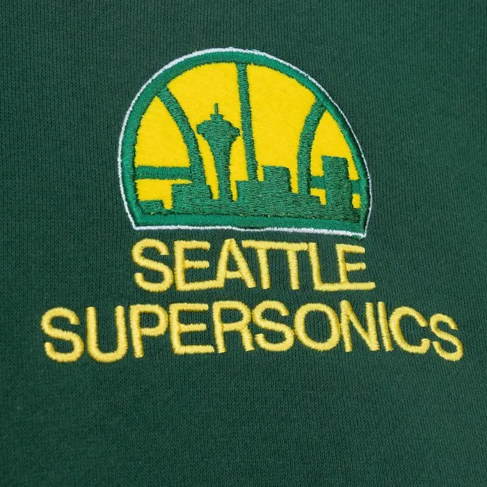 Mitchell and Ness City Collection Fleece Hoody Seattle Supersonics Men Hoodies and Sweatshirts Mitchell and Ness City Collection Fleece Hoody Seattle Supersonics Men Hoodies and Sweatshirts